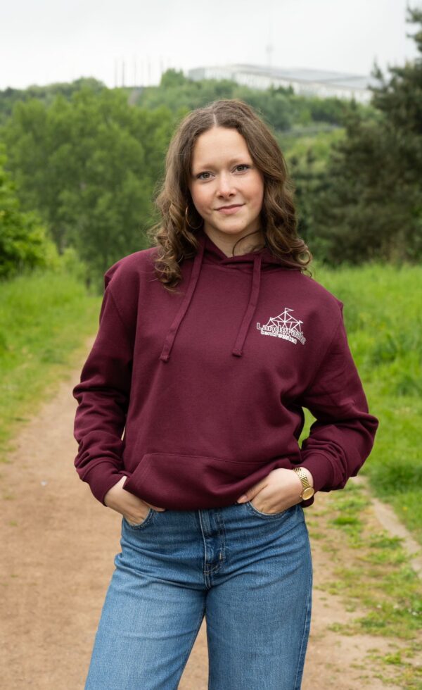 Hoodie Bordeaux - Afbeelding 2
